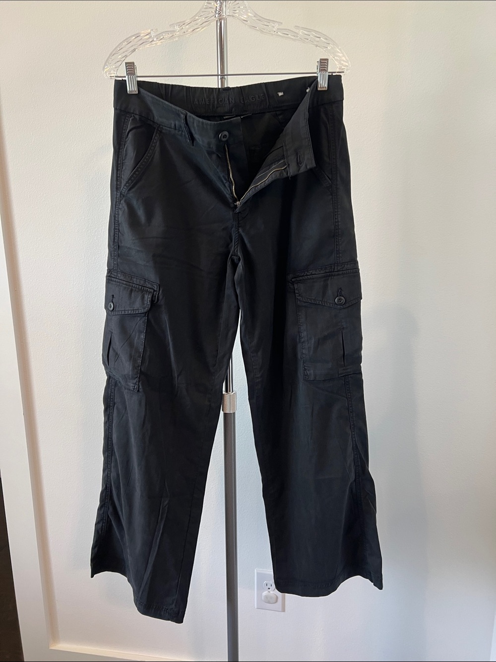 American Eagle Outfitters Black Women's Cargo Pants